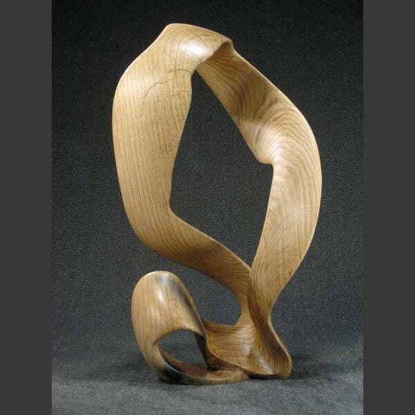Wood Sculpture carved from Read Oak by Jerry Ward