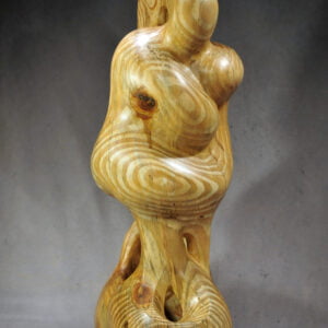 Comfort Zone - Wood Sculpture by Jerry Ward