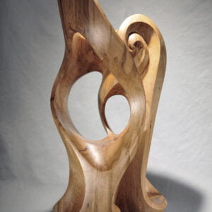 Wood Sculpture created by Jerry Ward