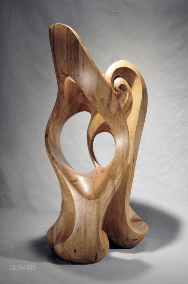 Wood Sculpture created by Jerry Ward