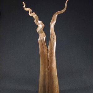 A Union in Stress - Wood Sculpture by Jerry Ward